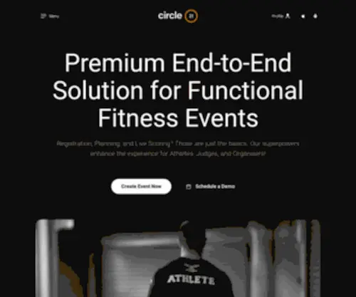 Circle21.app(Elevate your Functional Fitness events with circle21) Screenshot