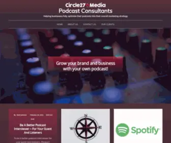 Circle270Media.com(Get To Know Us) Screenshot