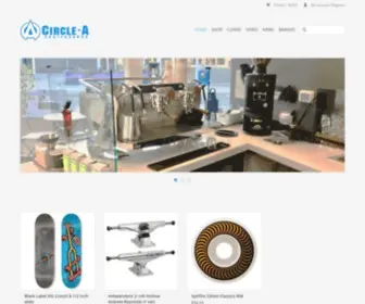 Circlea.com(Circle-A Skateboards) Screenshot