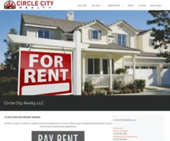 Circlecityrealty.com(Circle City Realty LLC) Screenshot