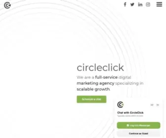 Circleclick.com(CircleClick Media) Screenshot