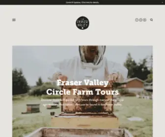 Circlefarmtour.ca(The Fraser Valley) Screenshot