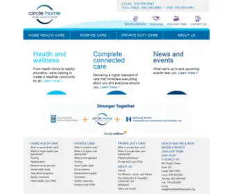 Circlehomehealth.org(Circle Home) Screenshot