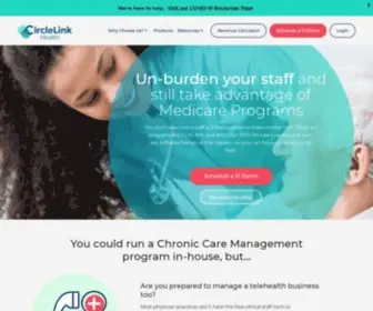 Circlelinkhealth.com(Medicare Chronic Care Management & Annual Wellness Visits) Screenshot