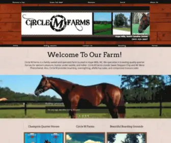 Circlemfarmsnc.com(Circle M Farms in Hope Mills) Screenshot