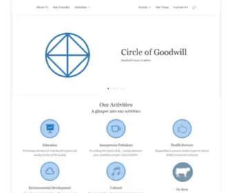 Circleofgoodwill.org(The Circle of Goodwill) Screenshot