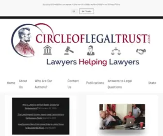 Circleoflegaltrust.com(The Circle of Legal Trust Website) Screenshot