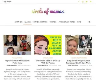 Circleofmamas.com(Circle of Mamas) Screenshot