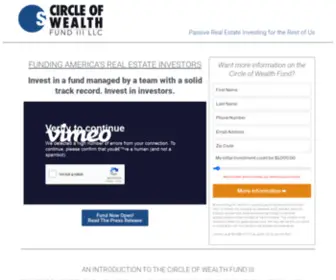 Circleofwealthfund.com(Learn More) Screenshot