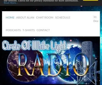 Circleofwhitelight.com(Circle Of White Light Radio) Screenshot