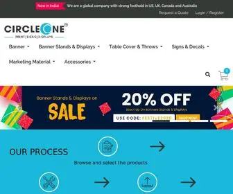 Circleone.in(Best value online printing company) Screenshot