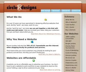 Circlerdesigns.com(Circle R Designs) Screenshot