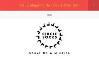 Circlesocks.com(Circle Socks) Screenshot