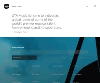 Circletalentagency.com(United Talent Agency) Screenshot