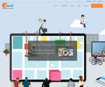 Circleyard.com(CircleYard A Digital Pinboard For Employees Engagement) Screenshot