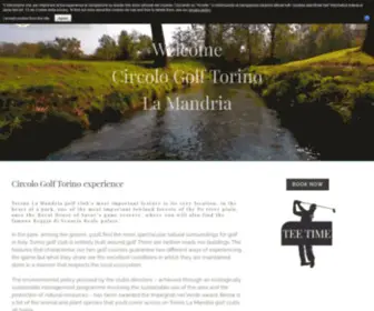 Circologolftorino.it(Vivi l'esperienza del Circolo Golf Torino) Screenshot