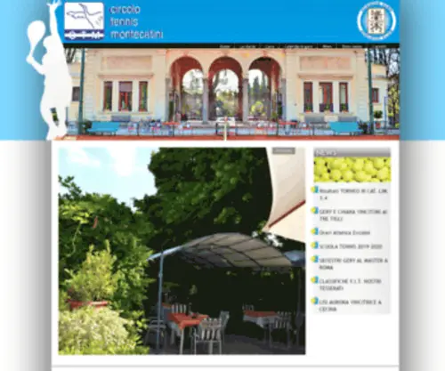 Circolotennismontecatini.it(Circolo Tennis Montecatini) Screenshot