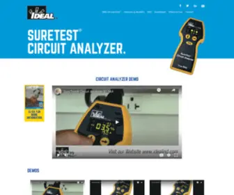 Circuit-Analyzer.com(SureTest® Circuit Analyzer) Screenshot
