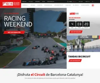 Circuitcat.com(Circuit de Barcelona) Screenshot