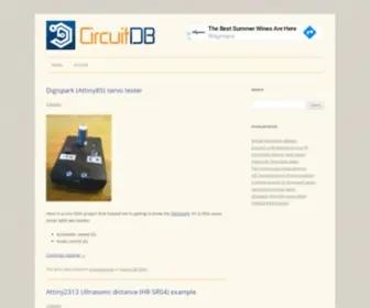 Circuitdb.com(Circuitdb) Screenshot