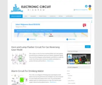 Circuitdiagram.net(Provides huge collection of electronic circuit design) Screenshot