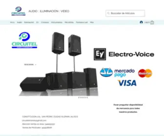 Circuitelaudio.com(CIRCUITEL AUDIO) Screenshot