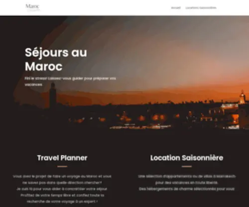 Circuitmaroc.com(Voyage au Maroc) Screenshot