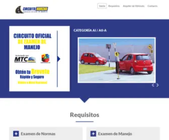 Circuitohuacho.com(Circuito Huacho) Screenshot