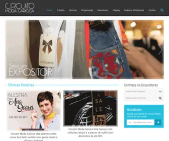 Circuitomodacarioca.com.br(Circuito Moda Carioca) Screenshot