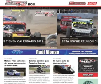 Circuitounoweb.net(Circuito Uno Web. Automovilismo Nacional) Screenshot