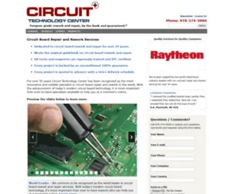 Circuitrework.com(Circuit board rework and repair) Screenshot