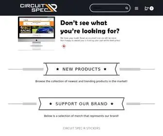 Circuitspecr.com(Circuit Spec R) Screenshot