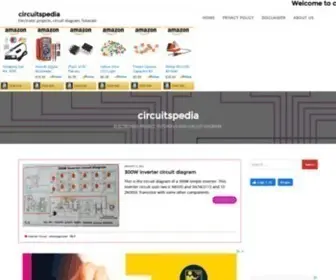 Circuitspedia.com(Electronic Schematic & Circuit Diagram) Screenshot