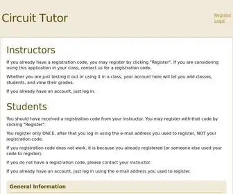 Circuittutor.com(Circuit Tutor) Screenshot