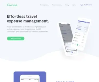 Circula.com(We make expense management effortless) Screenshot