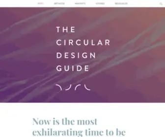 Circulardesignguide.com(The Circular Design Guide) Screenshot