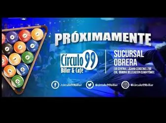 Circulo99.com(Circulo 99 Billar) Screenshot