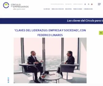 Circulodeempresarios.org(Círculo) Screenshot