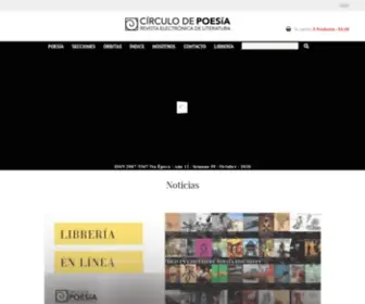 Circulodepoesia.com(Circulo) Screenshot