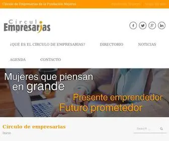 Circuloempresarias.net(Círculo) Screenshot