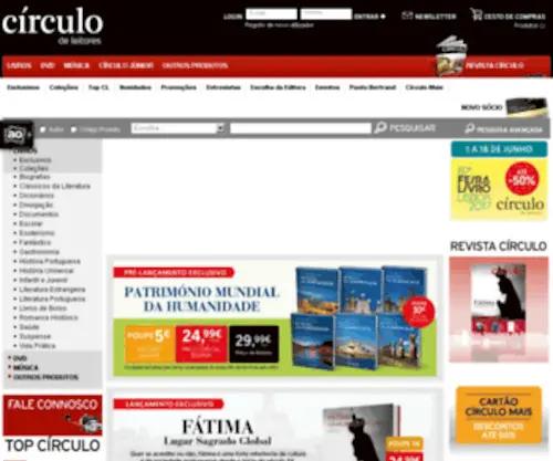 Circuloleitores.pt(CÍRCULO) Screenshot