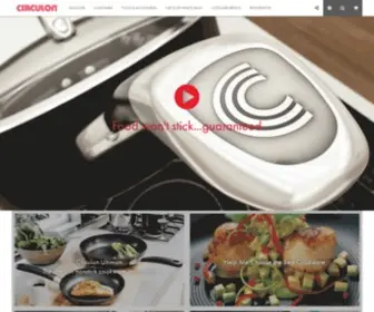 Circulon.com.au(Non-Stick Cookware with Circles) Screenshot