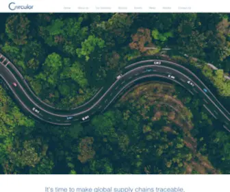 Circulor.com(Traceability for industrial supply chains) Screenshot