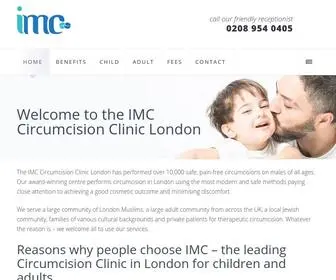 Circumcision-London.co.uk(IMC Circumcision Clinic London) Screenshot