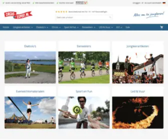 Circus-Expert.nl(De online Circuswinkel) Screenshot