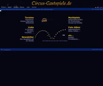 Circus-Gastspiele.de(Willkommen auf) Screenshot