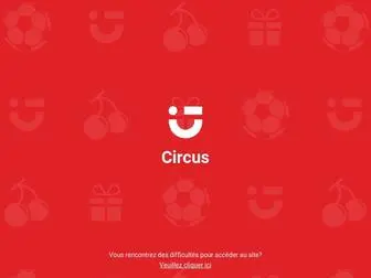 Circus.be Screenshot
