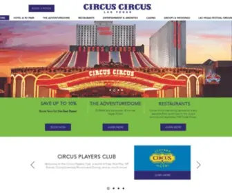 CircusCircus.com Screenshot