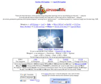 Circusoflife.com(Circusoflife) Screenshot
