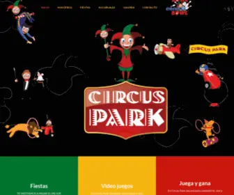 Circuspark.com.mx(Centro de entretenimiento) Screenshot